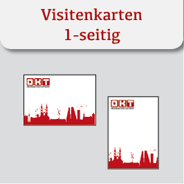 Visitenkarte | 1-seitig