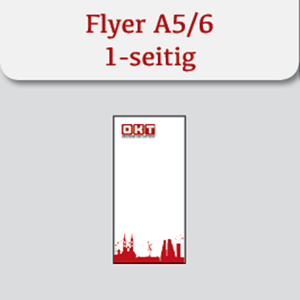 Flyer DIN A6/5| 1-seitig